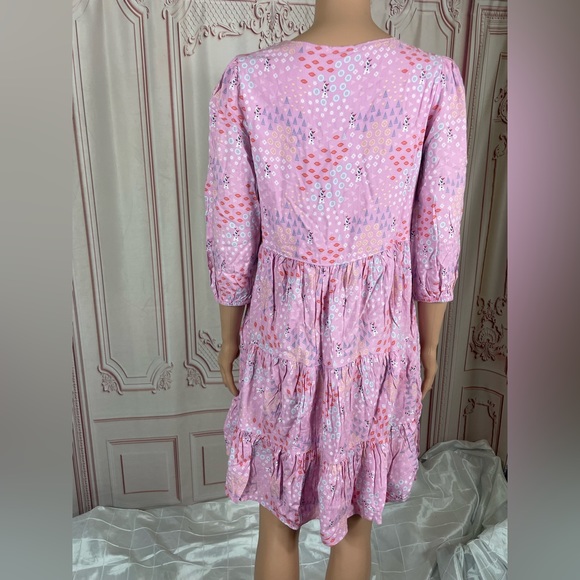 Disney Park Frozen Pink Dress For Adult Olaf Figured Size Small WDW NEW Ana Elsa - Picture 16 of 16